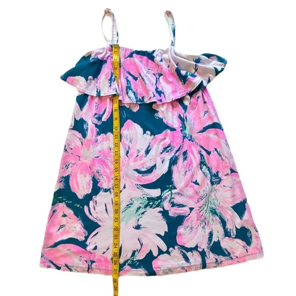 LILLY Pulitzer Bundle of 2 Dresses: Annastasha Floral & Green Beckett Dr… - Picture 5 of 17